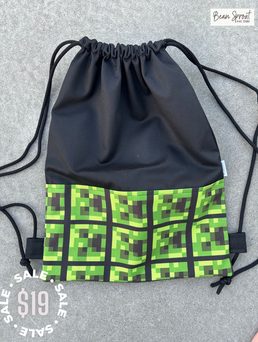 Deluxe Swim Bag - Blockcraft (sideways design)