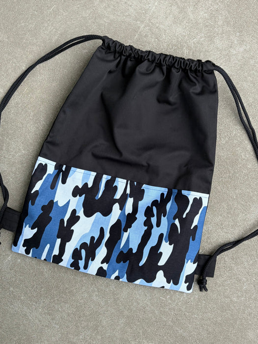 Deluxe Swim Bag - Blue Camo