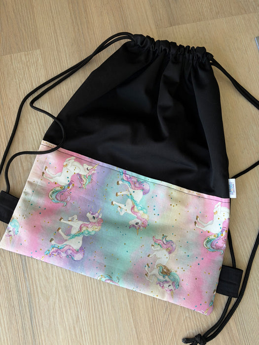 Deluxe Swim Bag - Dreamy Unicorn 🦄 side way design