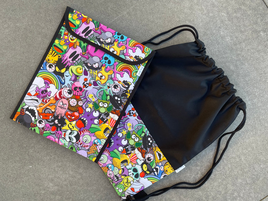 Book/Swim Bag Combo - Monster Party