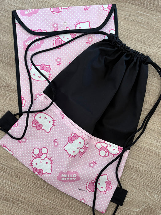 Book/Swim Bag Combo - Pink Kitty Combo