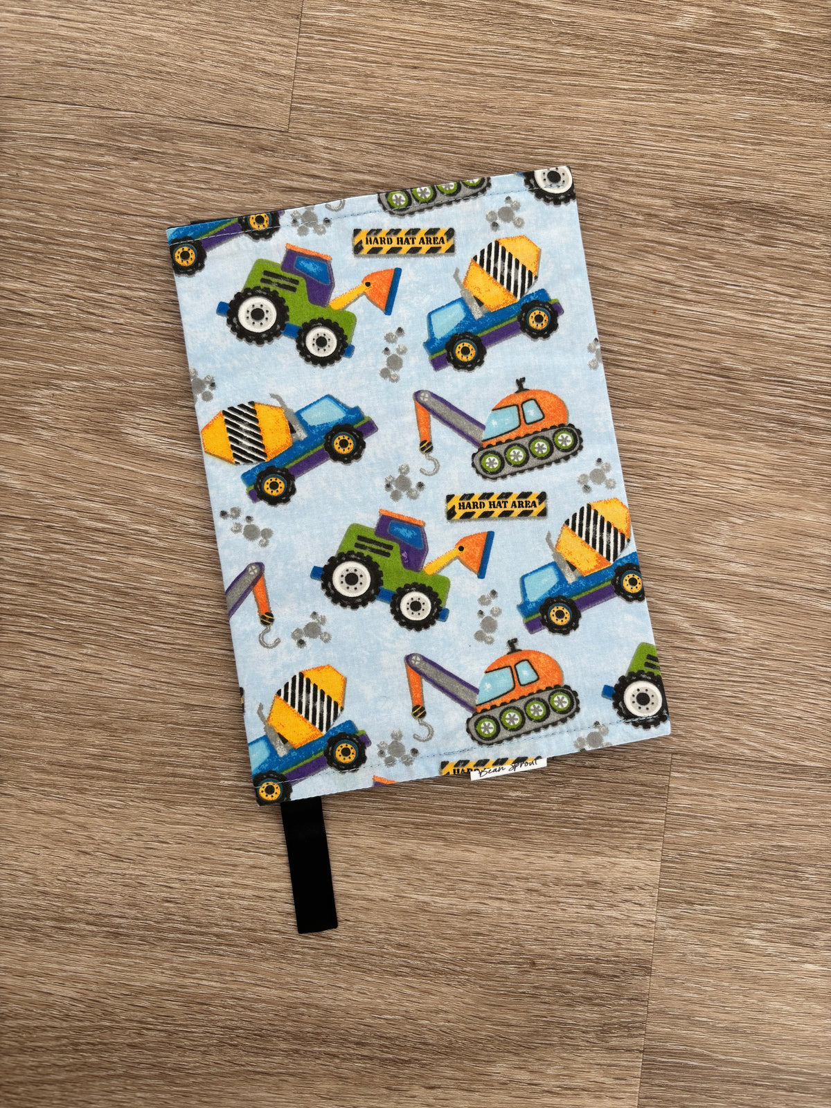Plunket / Well Child Book Cover - Construction Minis