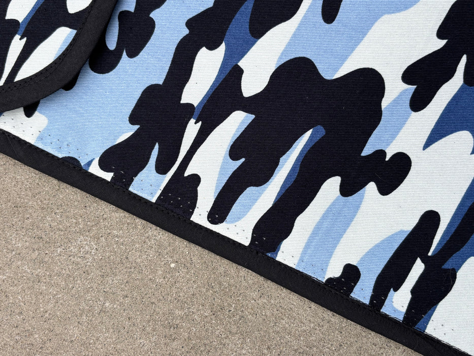 Book Bag - Blue Camo - SECOND