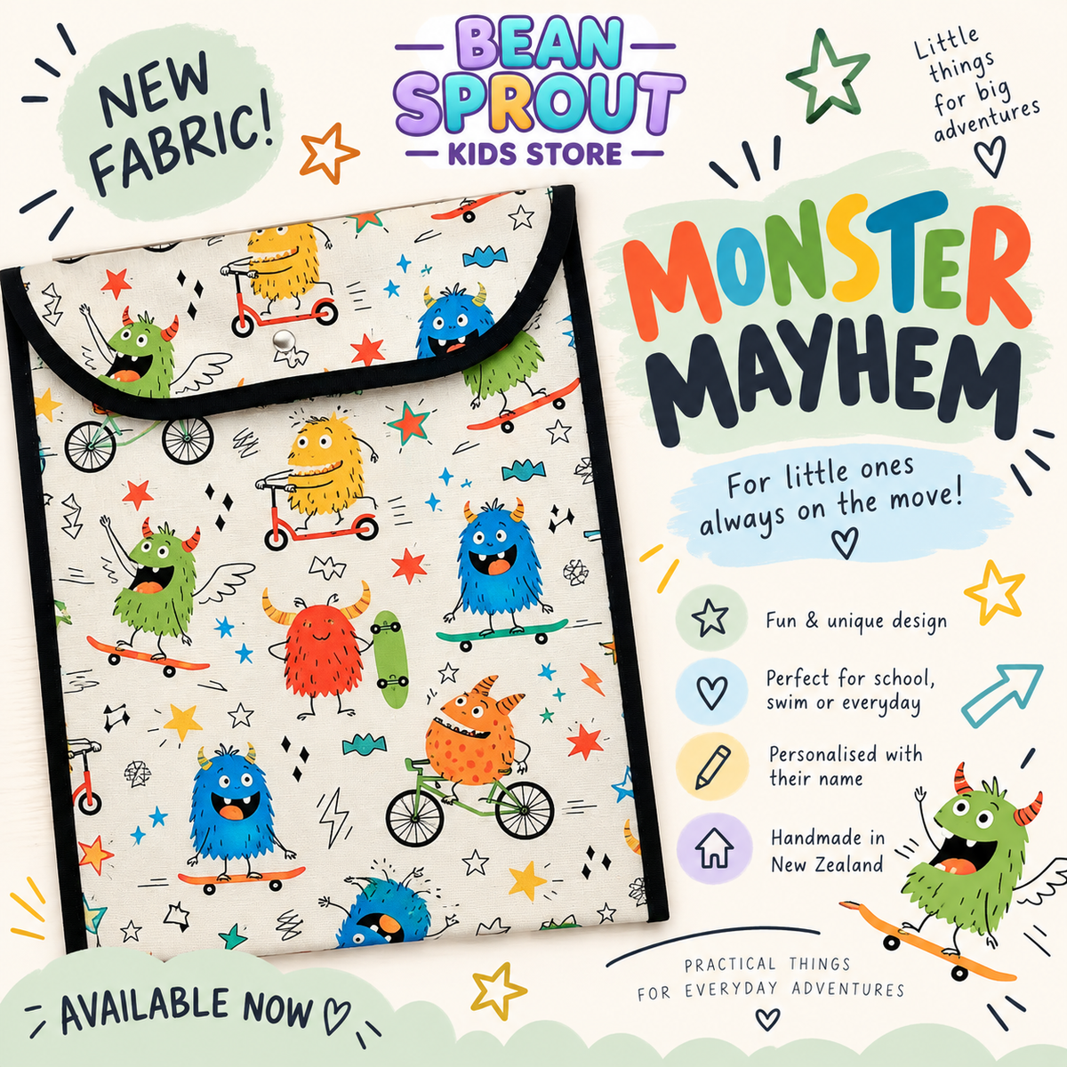 Book Bag - Monster Mayhem!