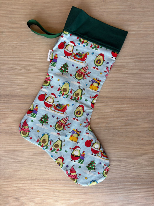 Christmas Stockings - Avo Party with Green Top