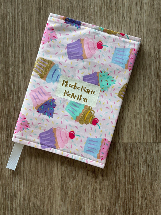 Plunket Book Covers - Cupcake Dream - Side ways