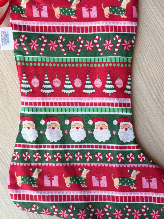 Christmas Stockings - Santa Paws & Candy Canes!
