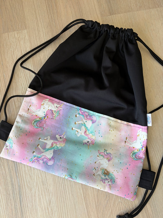 Deluxe Swim Bag - Dreamy Unicorn 🦄 side way design