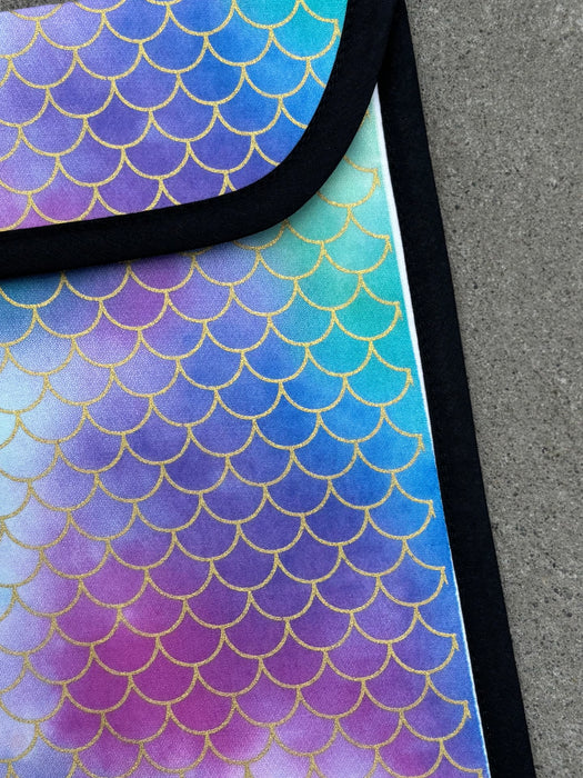 Book Bag - Mermaid scales gold - SECOND