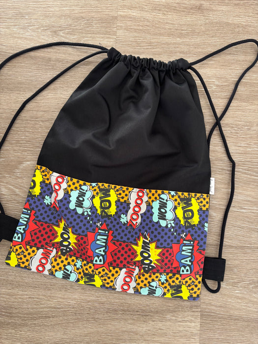 Deluxe Swim Bag - Orginal Superhero words