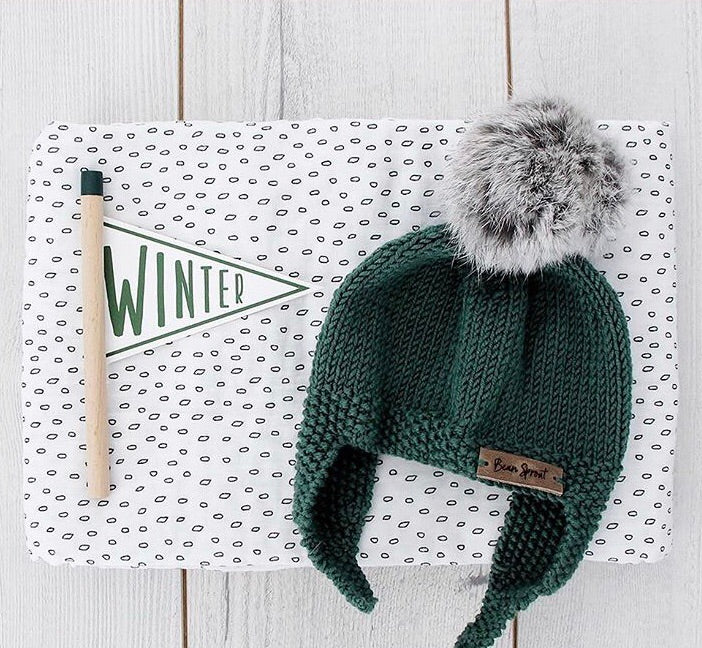 Aoraki Merino Hat - Forest Green