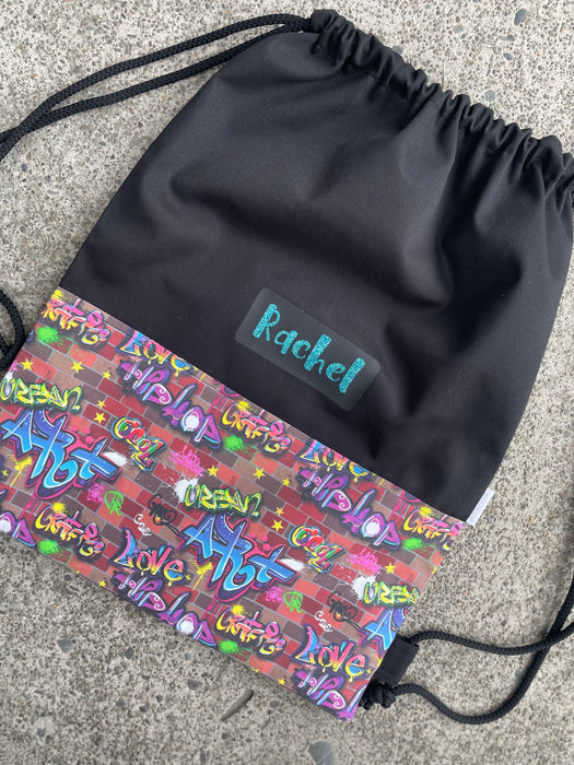 Deluxe Swim Bag - Graffiti