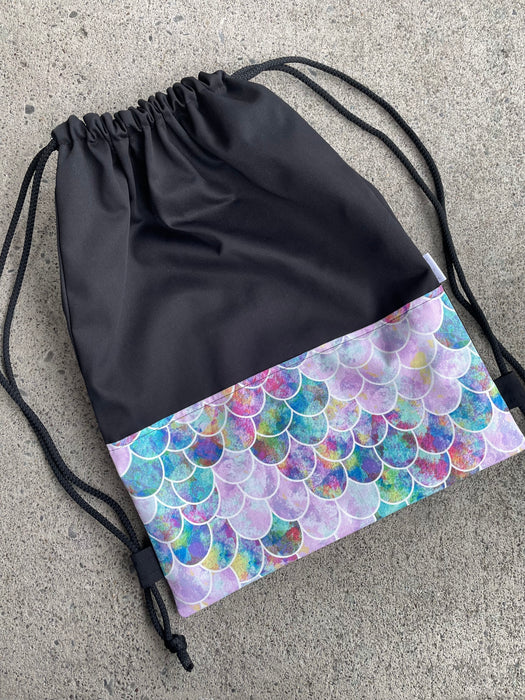 Deluxe Swim Bag - Mermaid Scales
