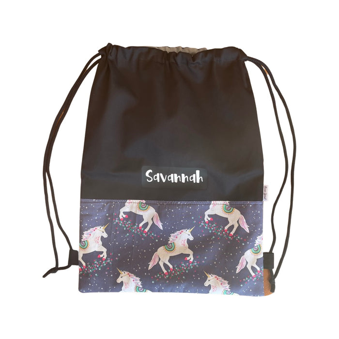 Book/Swim Bag Combo - Magic Unicorns