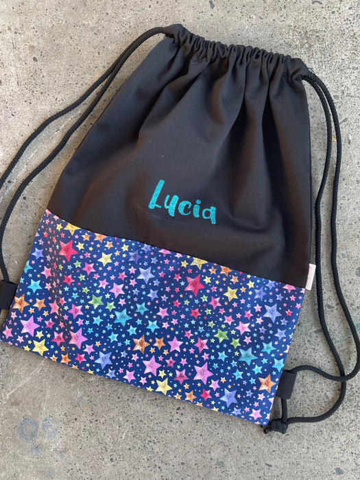 Book/Swim Bag Combo - Rainbow Stars