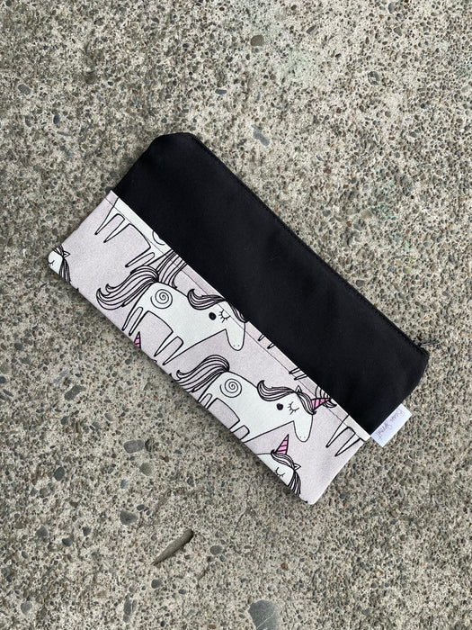 Pencil Case - Swirly Unicorns