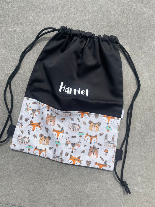 Deluxe Swim Bag - Woodland Critters