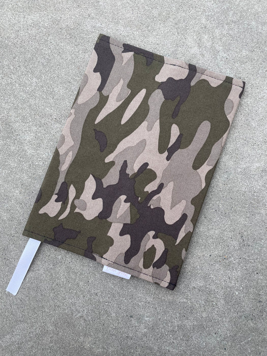 Plunket Book Covers - Khaki Camo