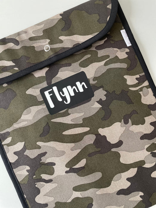 Book Bag - Khaki Camo