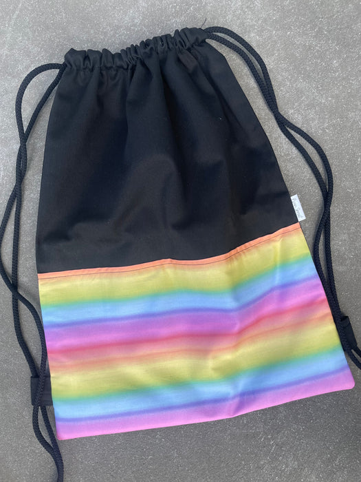 Deluxe Swim Bag - Rainbow Stripe