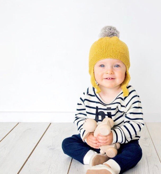 Aoraki Merino Hat- Mustard