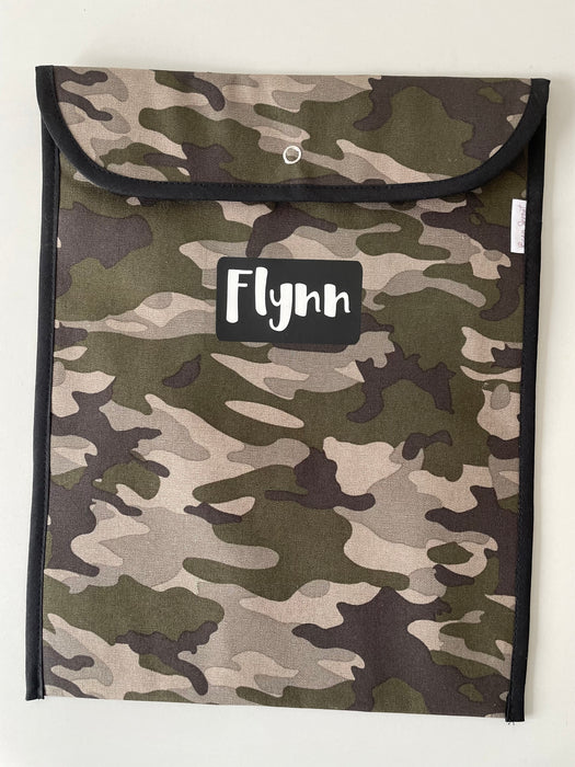 Book Bag - Khaki Camo